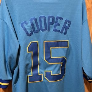 Cecil Cooper Milwaukee Brewers Jersey